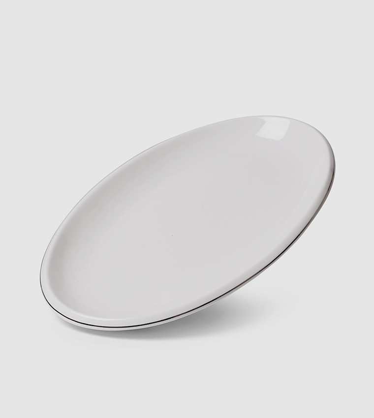 Oval dinner clearance plates