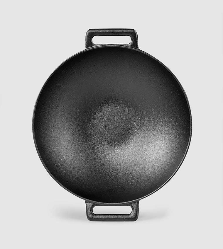 Wok 30.6x8cm 3.1L (Cast Iron)