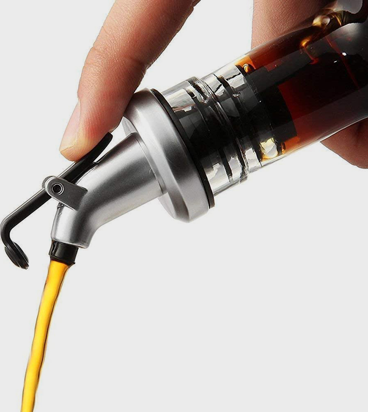 2-Piece Oil and Vinegar Glass Bottle Set, 2x500ml