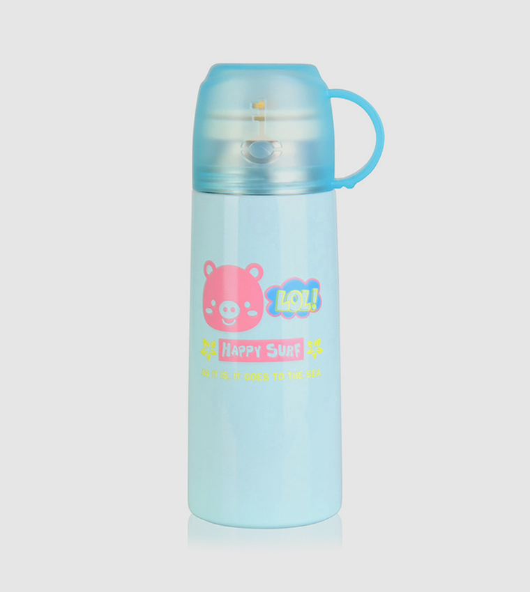 Blue sales thermos flask