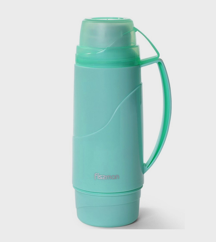 Buy Fissman Vacuum Flask Bottle With Lid 450ml In Green 6thStreet UAE