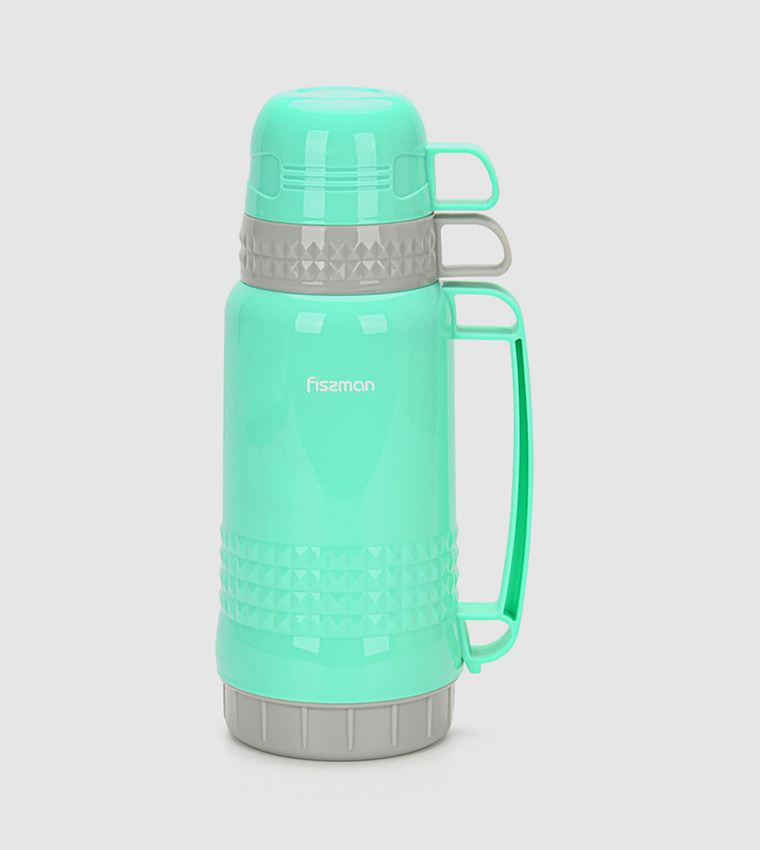 Green store thermos flask