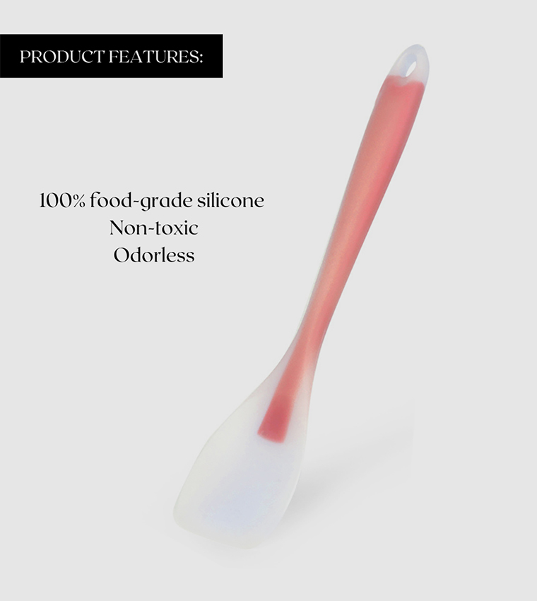 ملعقة تقليب سيليكون من سلسلة اكواريل اورنج 26.5 سم 