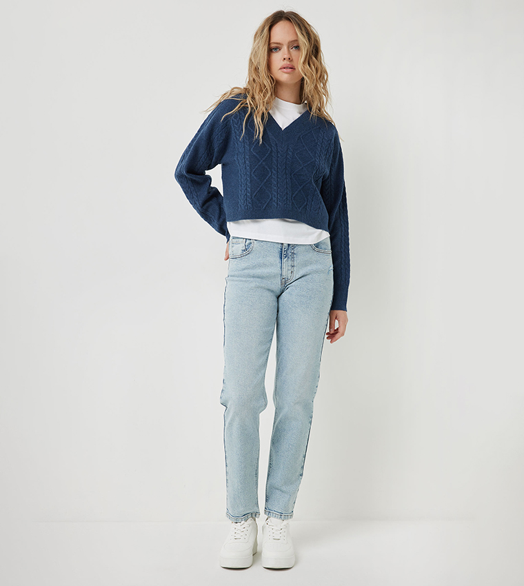 Washed Slim Fit Jeans