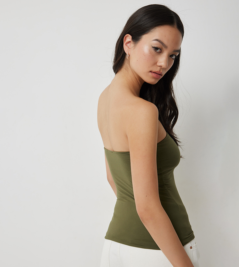 Solid Double Layered Tube Top