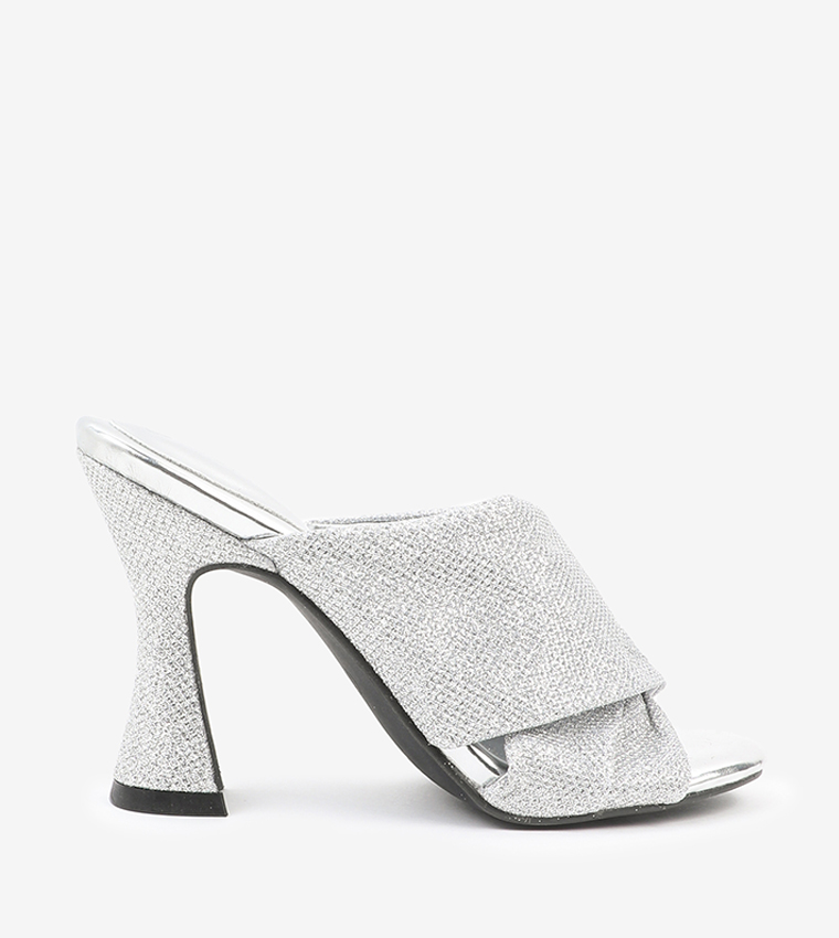 Embellished Heel Sandals