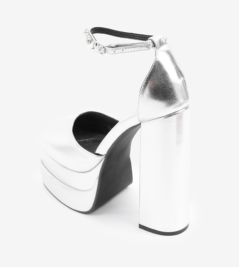 Platform Block Heel Sandals