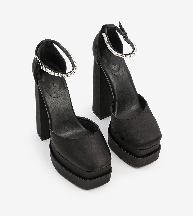 Platform Block Heel Sandals