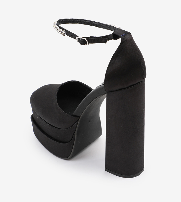 Platform Block Heel Sandals
