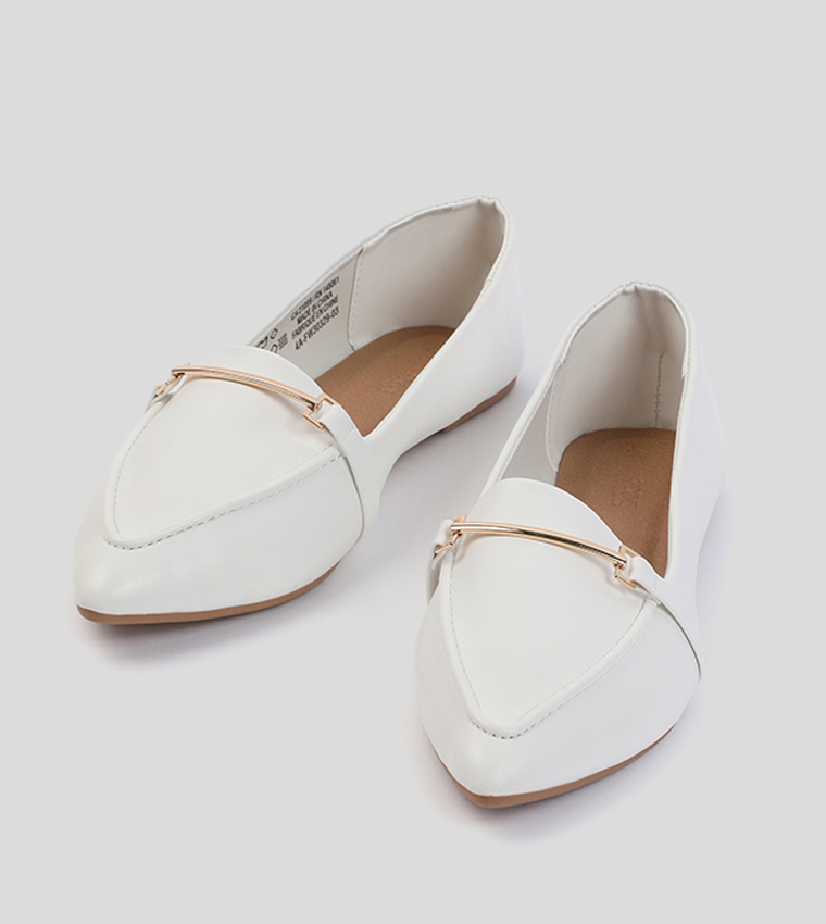 Pointed Toe Slip-On Loafers