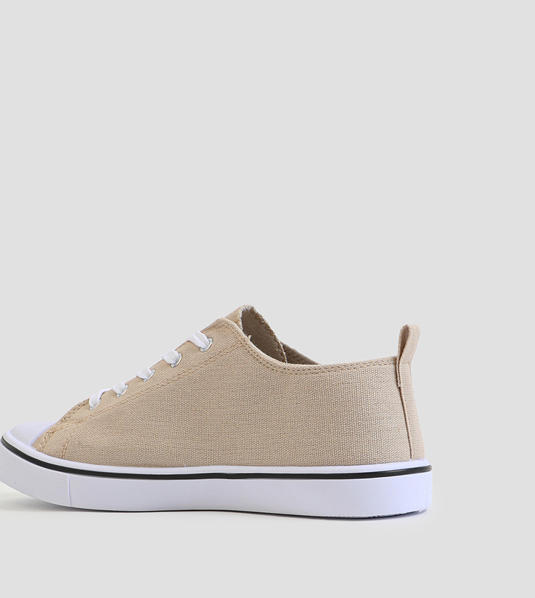 Lace-Up Canvas Shoes