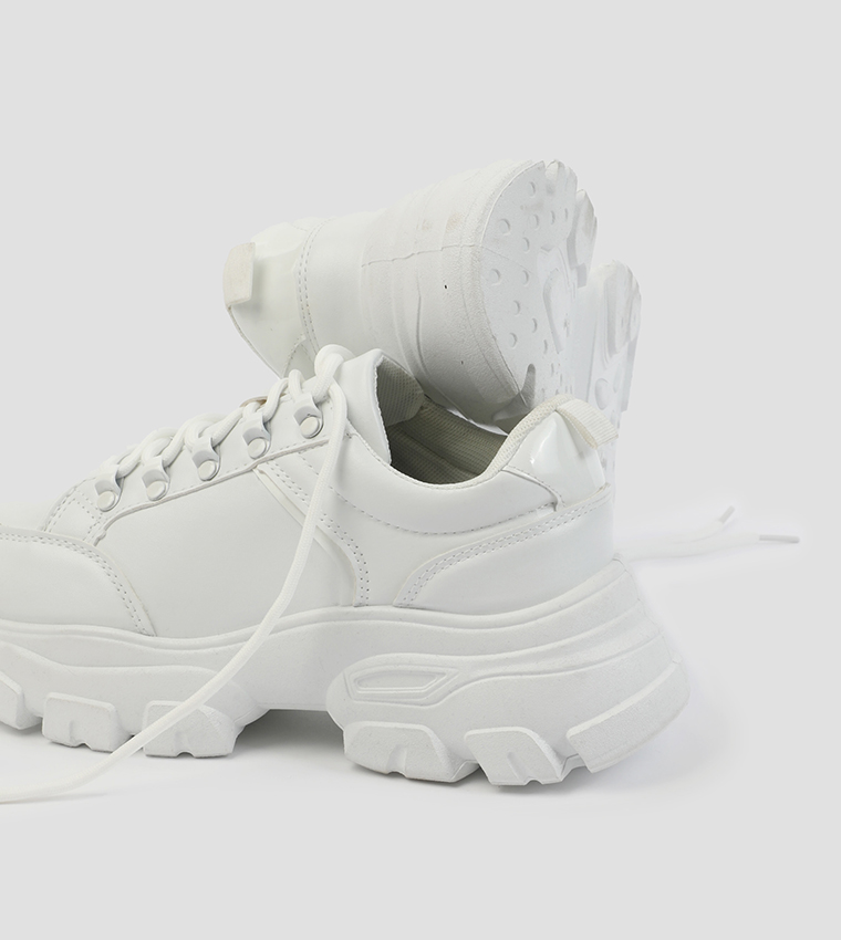 Lace-Up Chunky Sneakers