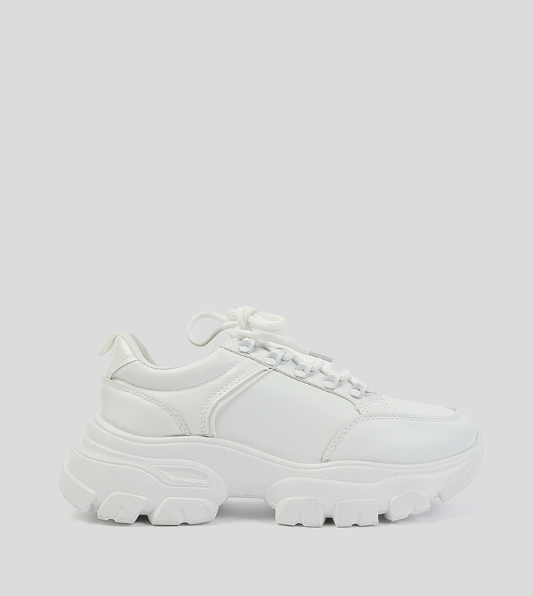 Lace-Up Chunky Sneakers