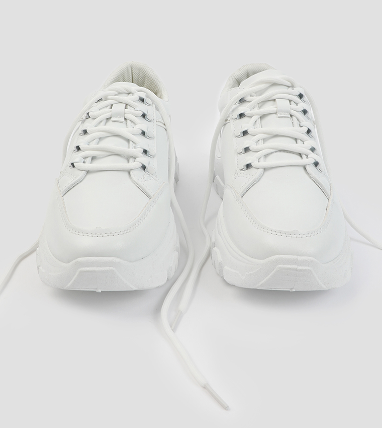 Lace-Up Chunky Sneakers