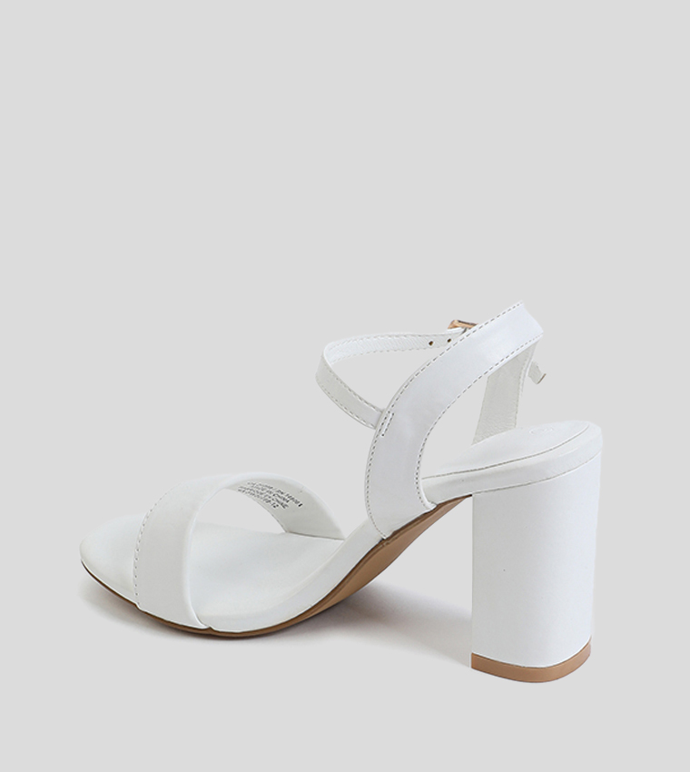 Open Toe Block Heel Sandals