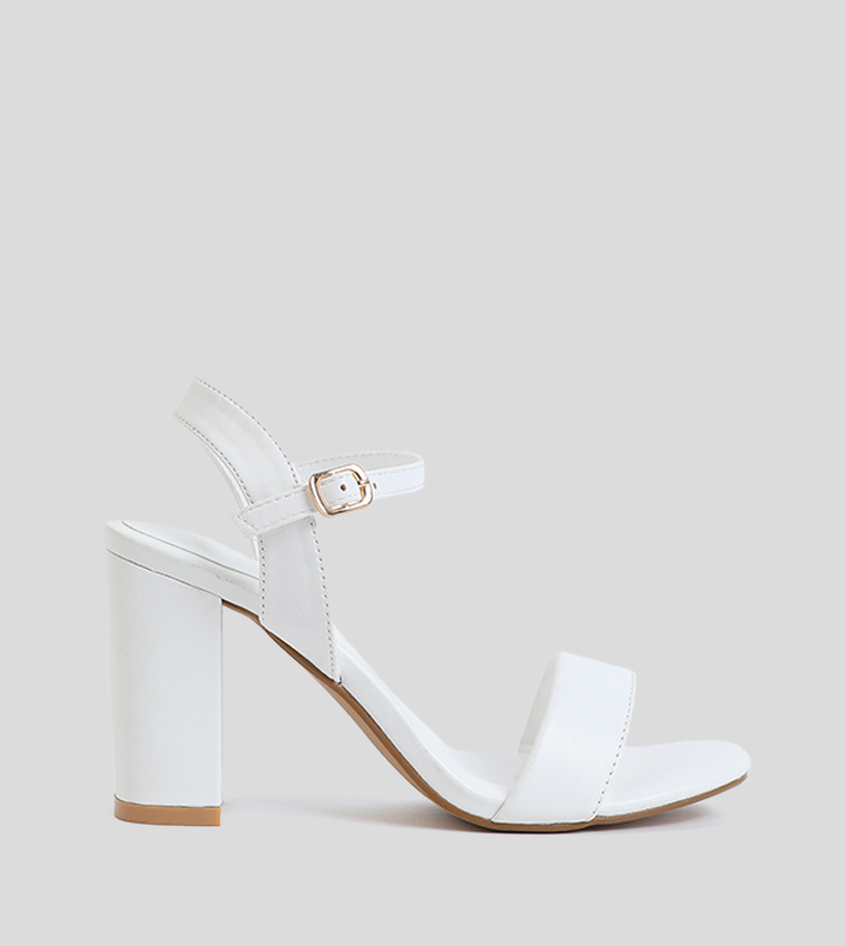 Open Toe Block Heel Sandals