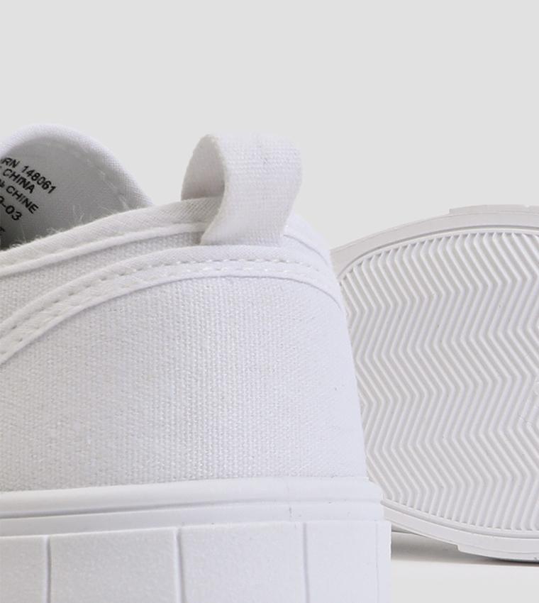 Lace-Up Low Top Sneakers