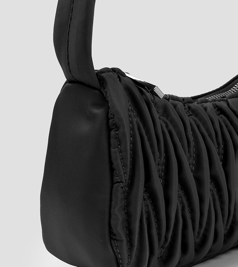 Ruched Shoulder Bag