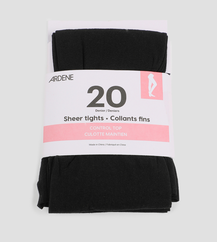 Sheer Tights with Control Top