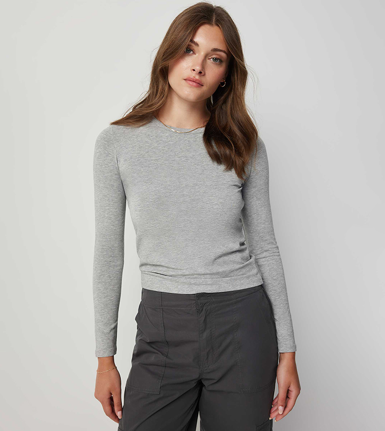 Solid Long Sleeves T-Shirt
