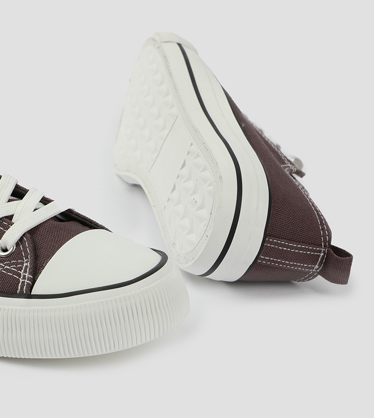 Cap Toe Canvas Shoes