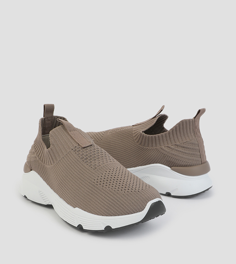 Knitted Slip-On Shoes