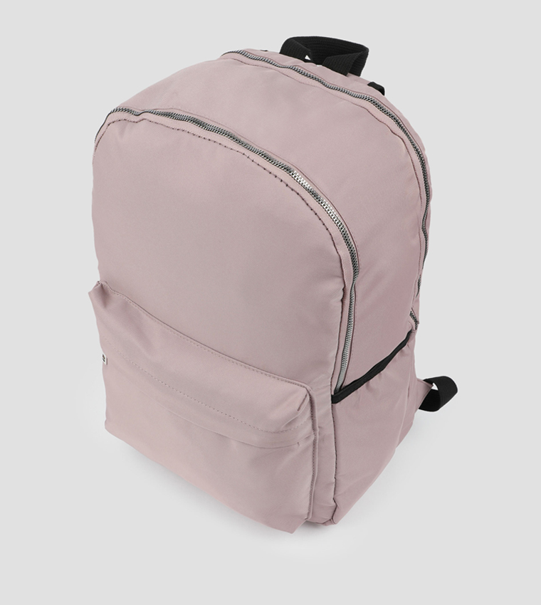 Canvas Zippered Backpack