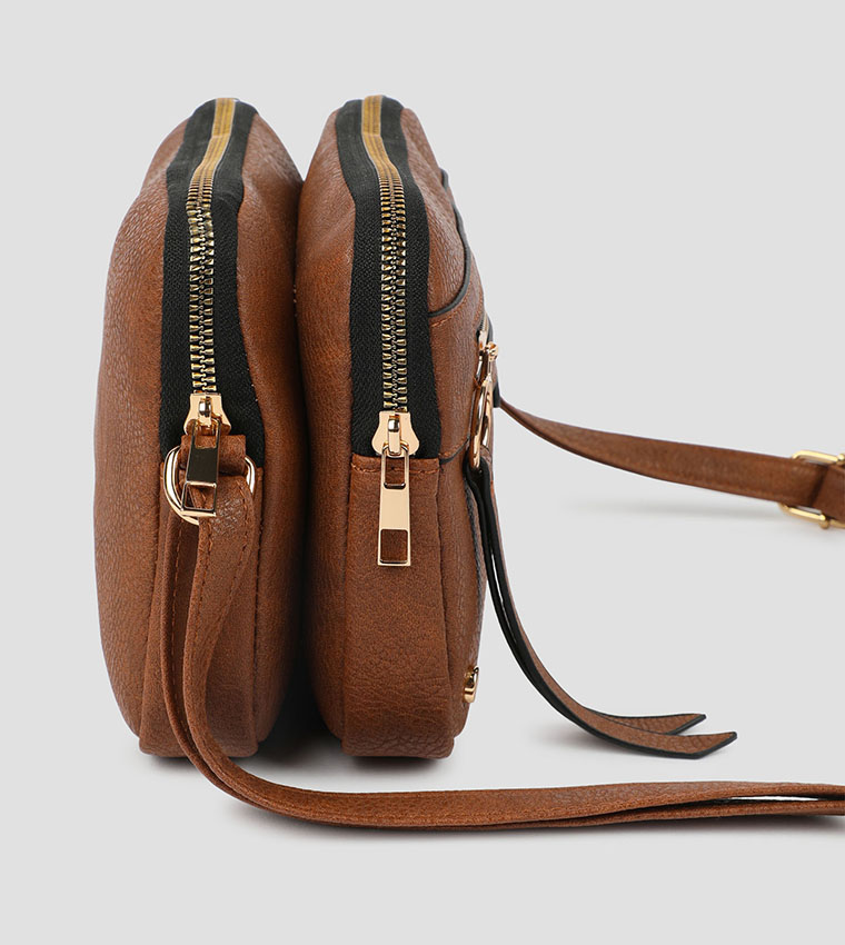 Textured Crossbody Bag