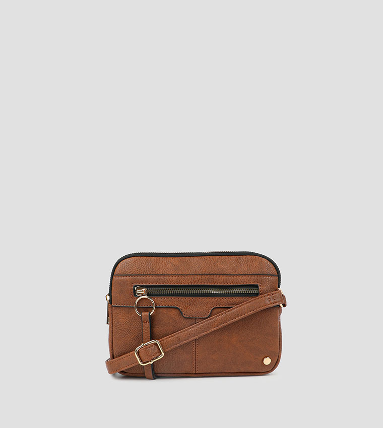 Textured Crossbody Bag