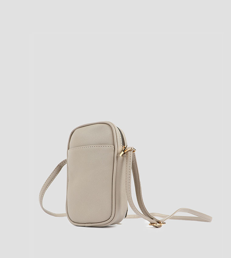 Textured Phone Crossbody Bag