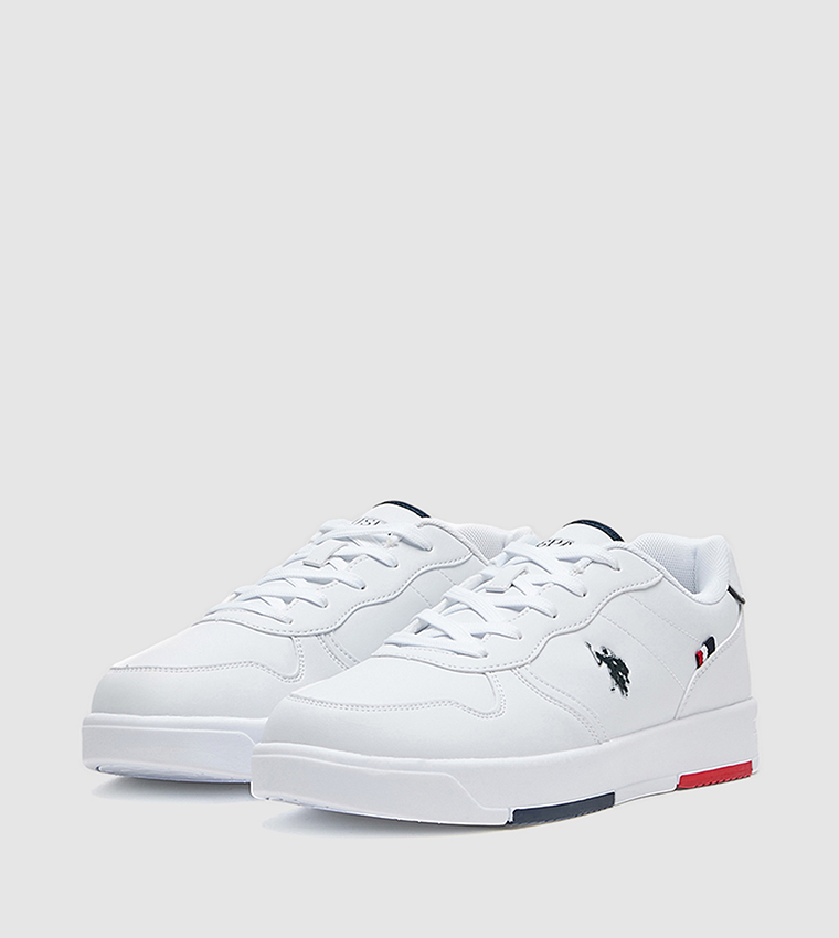ANDREI Logo Detail Lace-Up Sneakers