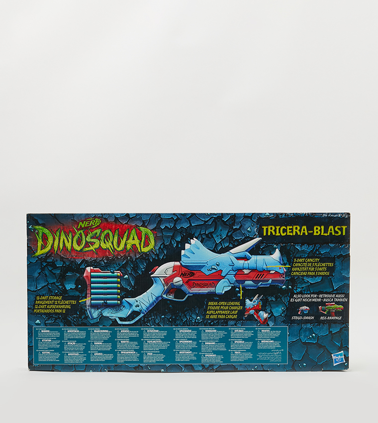 Nerf DinoSquad Tricera-Blast Dart Blaster