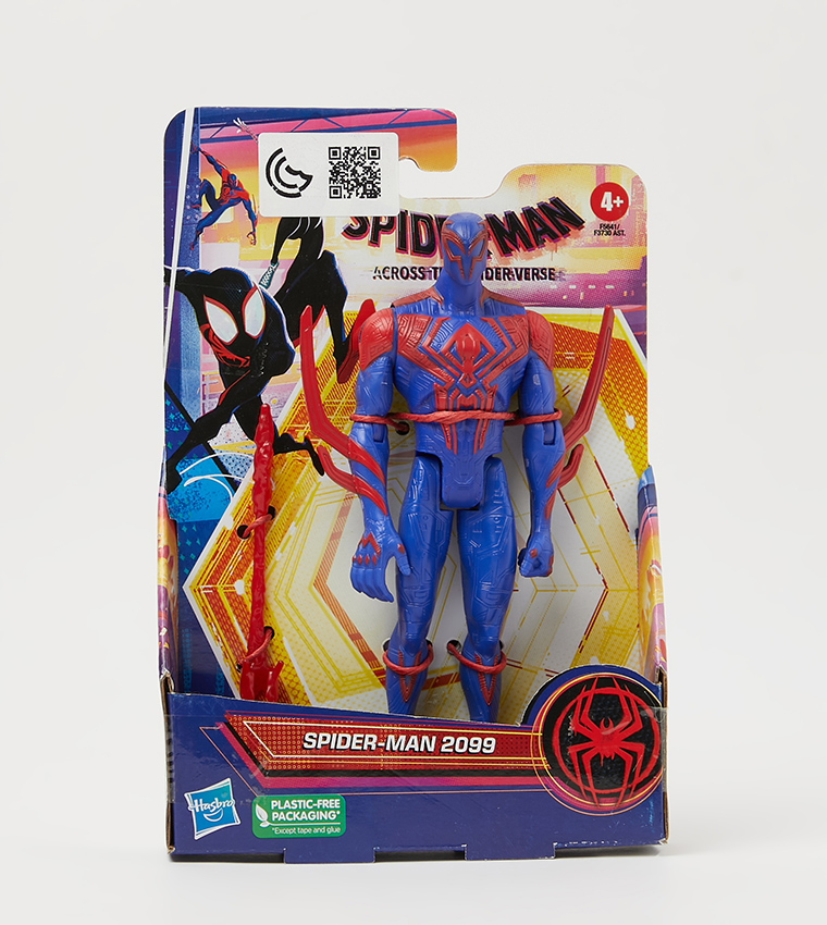 Across the Spider-Verse Spider-Man 2099 Toy, 6-Inch-Scale Action Figure with Web Accessory