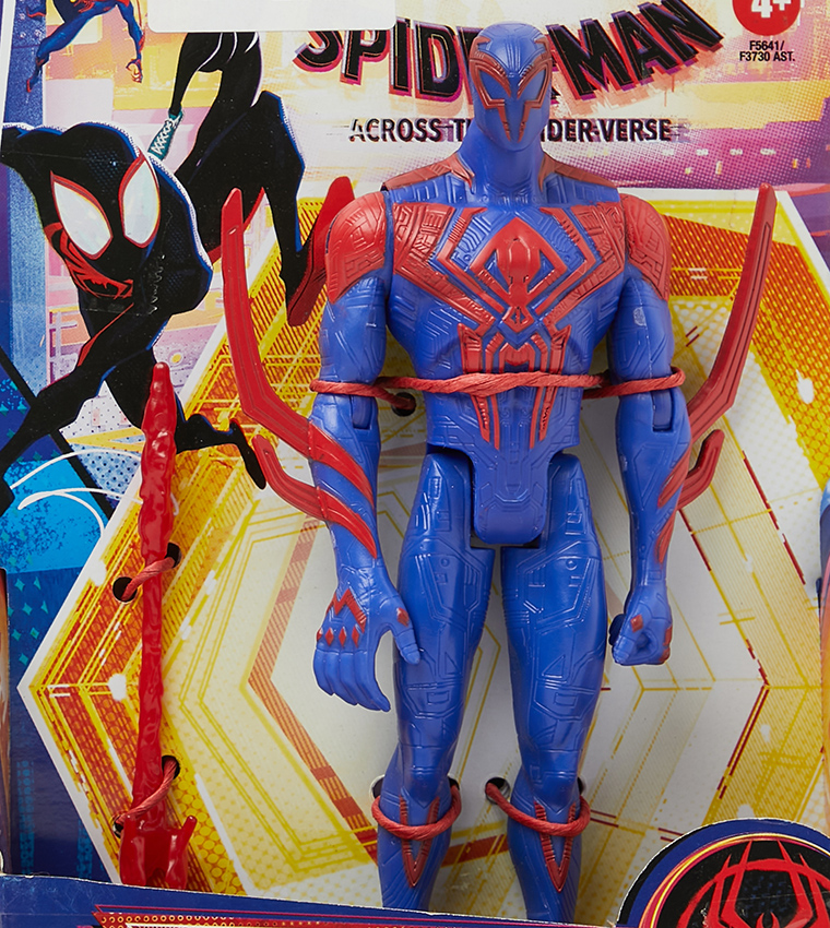 Across the Spider-Verse Spider-Man 2099 Toy, 6-Inch-Scale Action Figure with Web Accessory