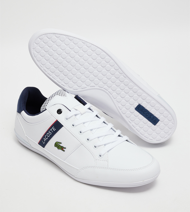 Buy Lacoste CHAYMON Lace Up Low Top Sneakers In White 6thStreet Bahrain