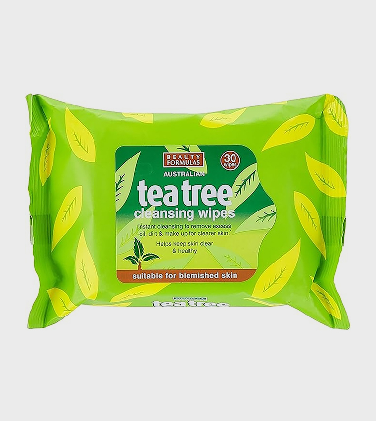 Tea Tree Cleansing Wipes (30 Wipes)