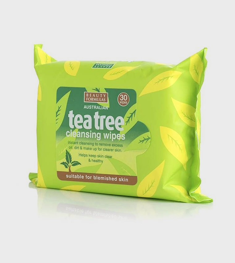 Tea Tree Cleansing Wipes (30 Wipes)