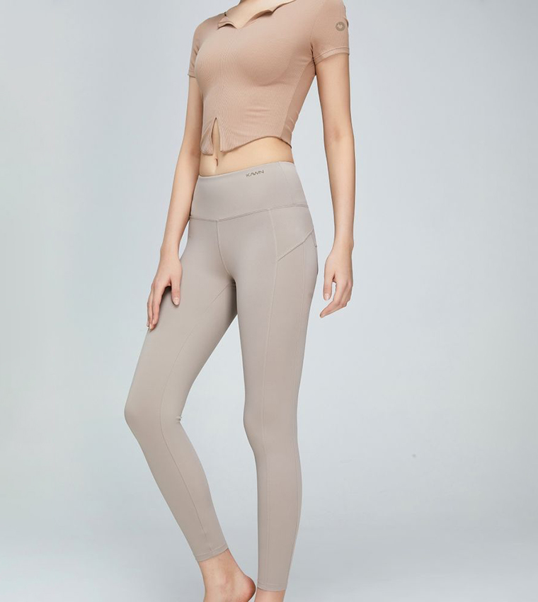 Solid Seamless Active Leggings
