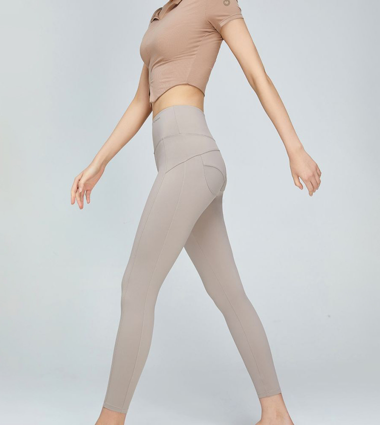 Solid Seamless Active Leggings