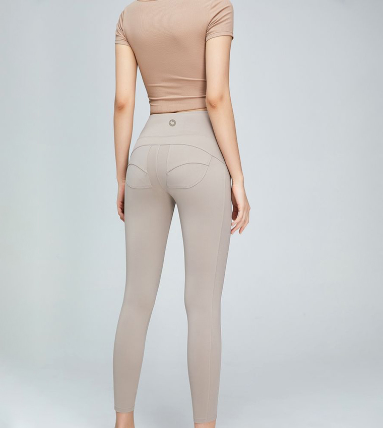 Solid Seamless Active Leggings