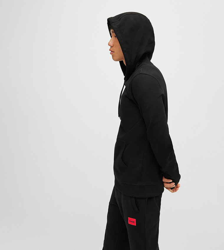 Hooded sweatshirt with Logo Label
