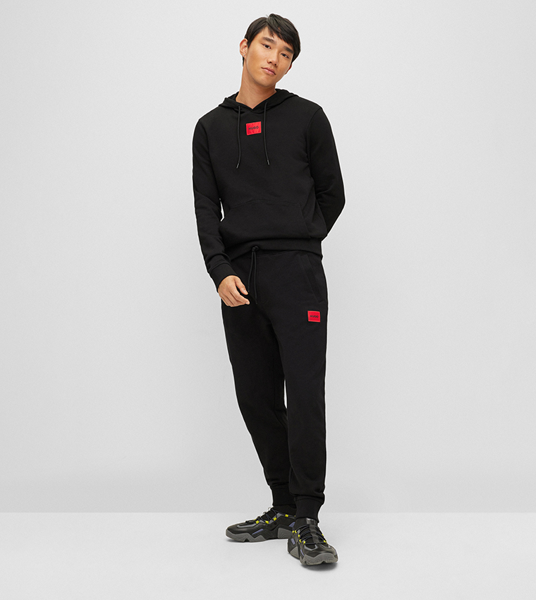 Hooded sweatshirt with Logo Label