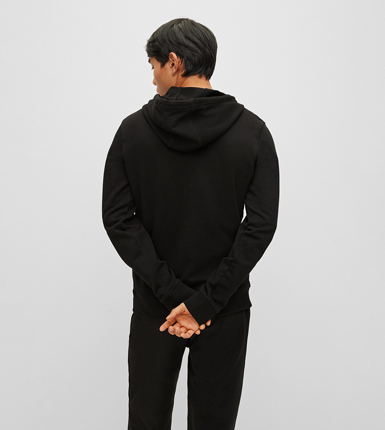 Hooded sweatshirt with Logo Label