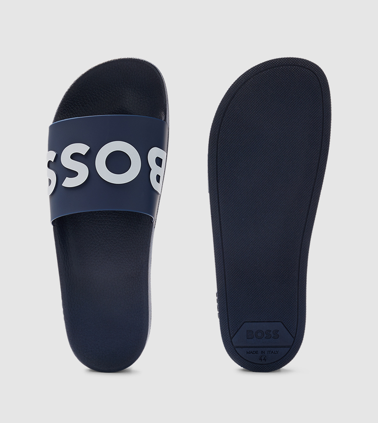 Buy Boss Bay It Casual Slides In Dark Blue 6thStreet Bahrain