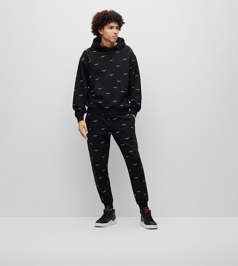 Logo Signature Embroidery Tracksuit Bottoms
