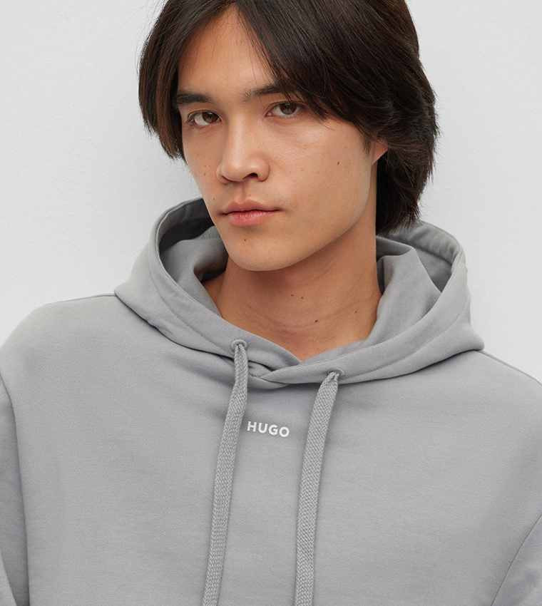 Buy HUGO Hooded Long Sleeves Sweatsuit Set In Grey 6thStreet UAE