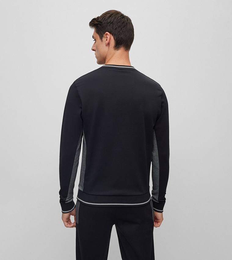 Boss sweatshirt black 2025