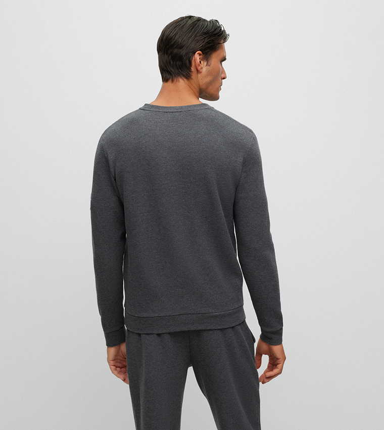 Boss sweatshirt grey shop