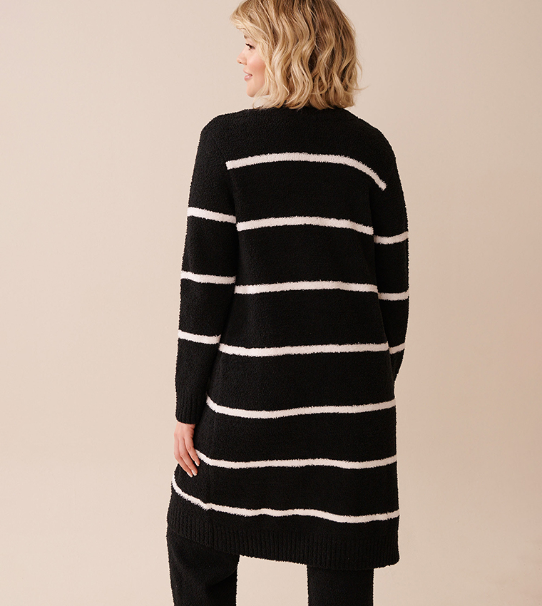 Chenille Long Cardigan