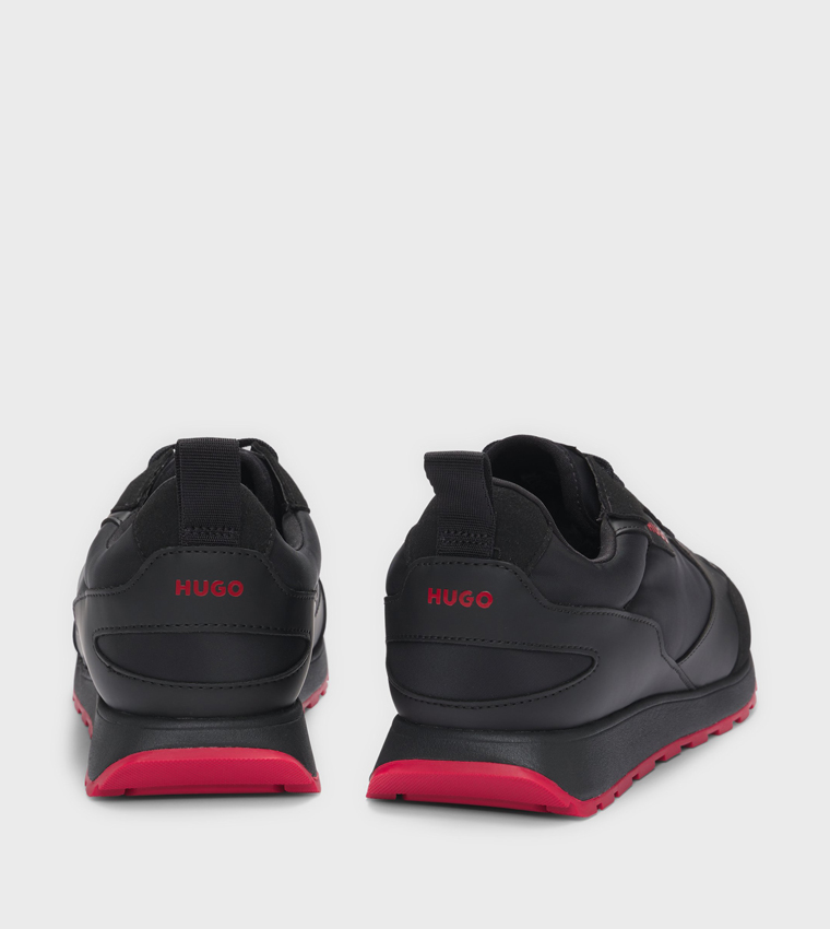 Logo Detail Lace-Up Sneakers